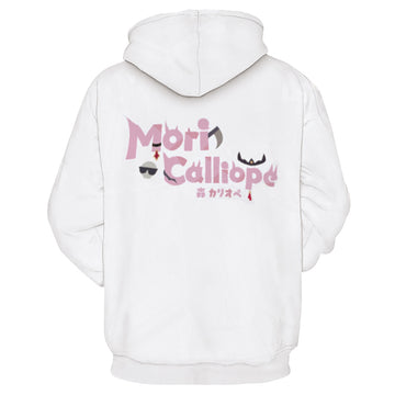 Juego Hololive Mori Calliope Sudadera 3D Impreso Cosplay Disfraz Halloween Carnaval Traje